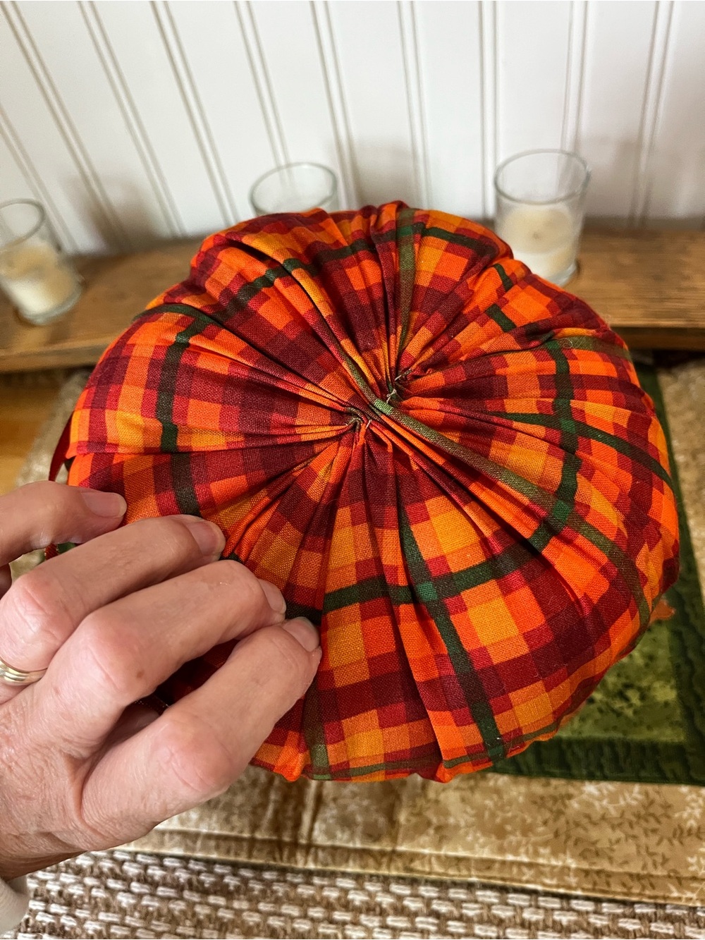 Hand made Fall Pumpkin Decor - Picture 5 of 7